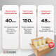 Скотч 48мм*150м 40мкм прозрачный (кор 36шт)