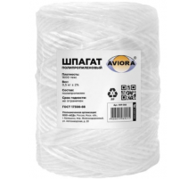Шпагат ПП крученый 312м 0,5кг 1600текс AVIORA белый