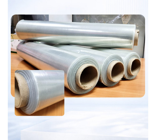 Стрейч пленка 250мм 23мкм 0,9кг ПРОЗРАЧНЫЙ (2 сорт)